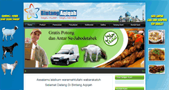 Desktop Screenshot of bintangaqiqah.com